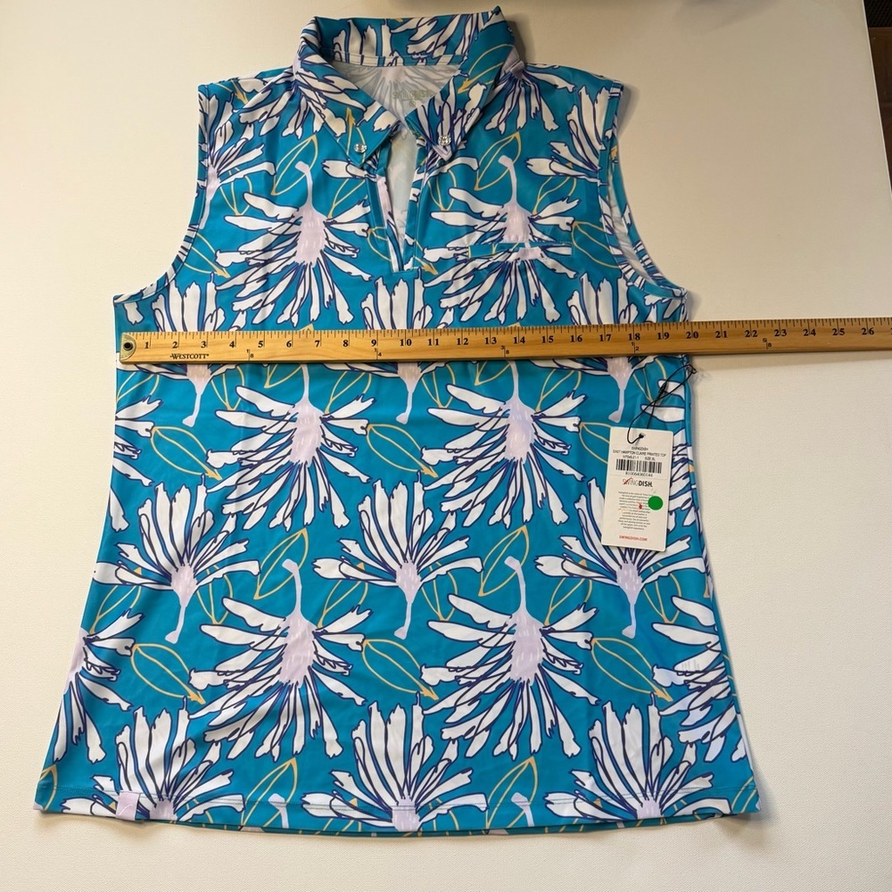 NWT Women's SwingDish Claire Printed Top Size XL MSRP $89 (P) - Picture 7 of 8